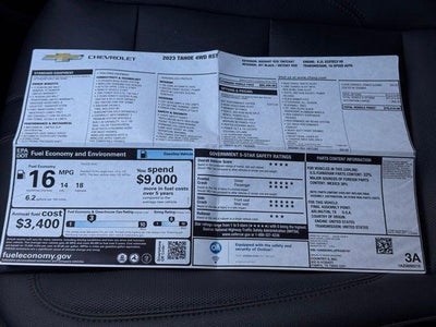 2023 Chevrolet Tahoe RST