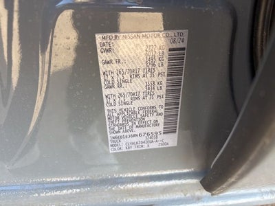 2024 Nissan Frontier PRO-X