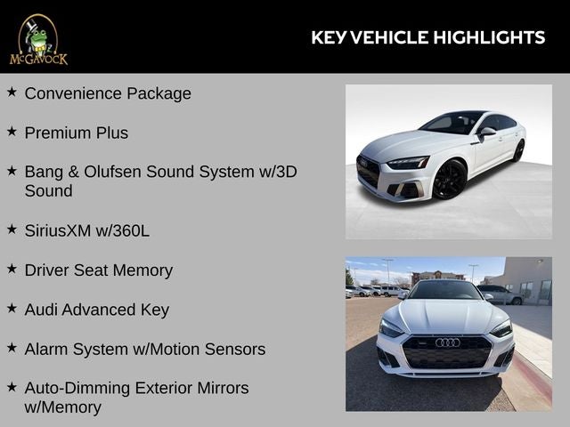 2024 Audi A5 Sportback 45 S line Premium Plus quattro